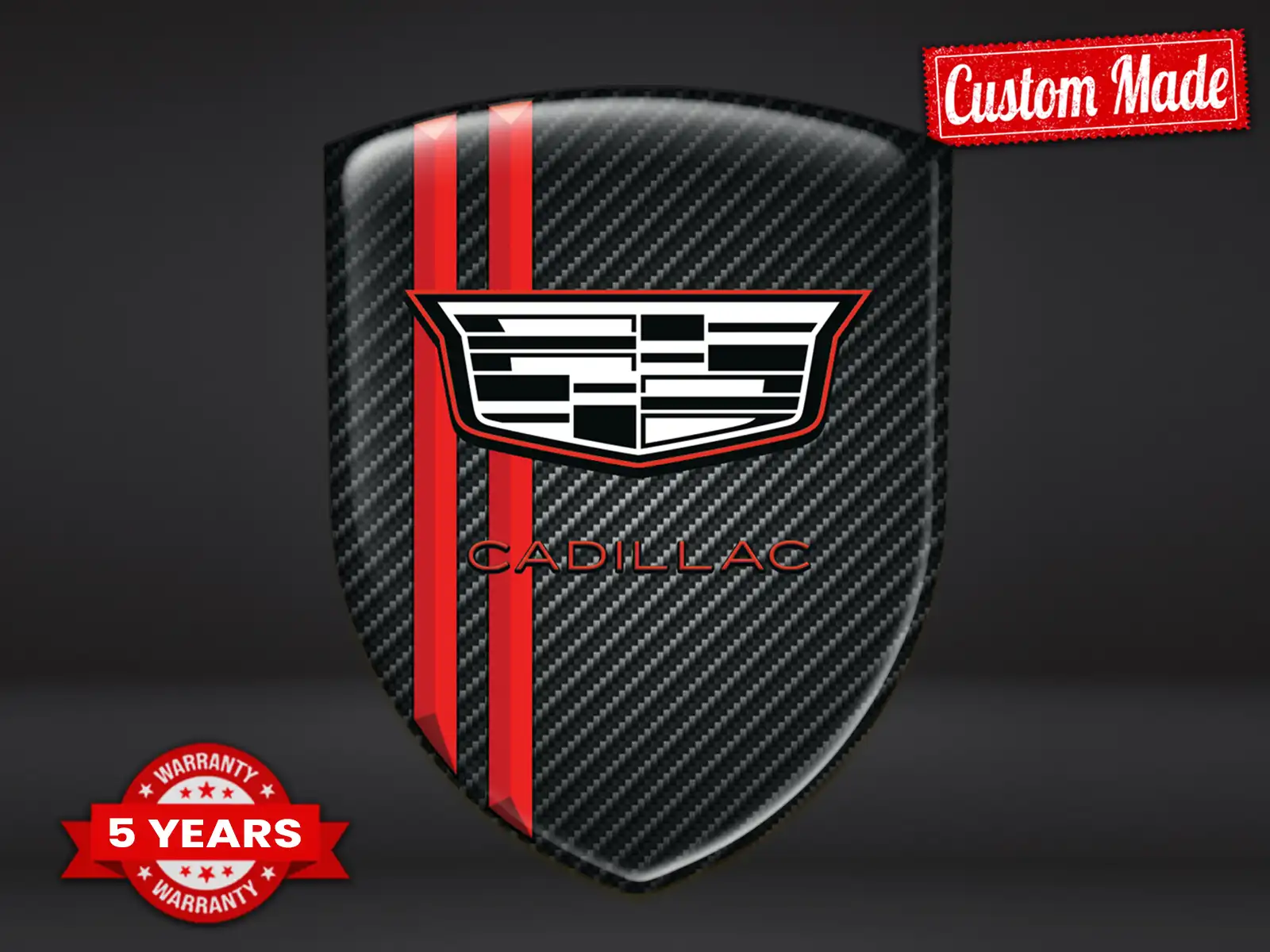 Cadillac Autocollant Étanche Max Résistant Disposition Pro Élégant ST